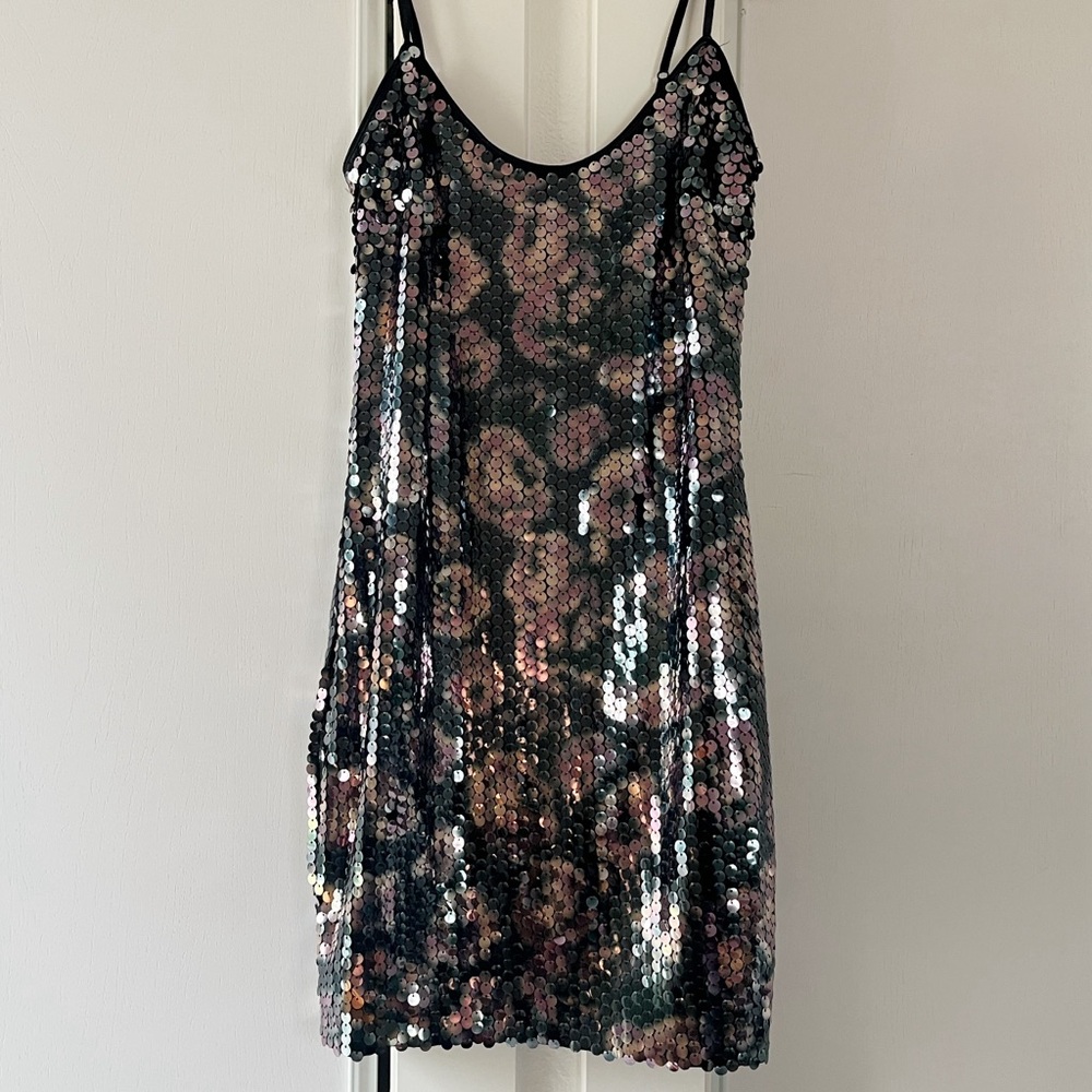 bebe Sequin Dress